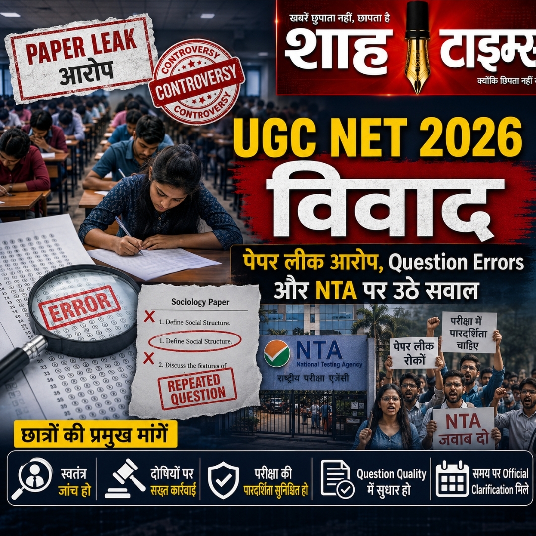 UGC NET 2026 Controversy: पेपर लीक आरोप, Question Errors और NTA पर फिर उठे गंभीर सवाल