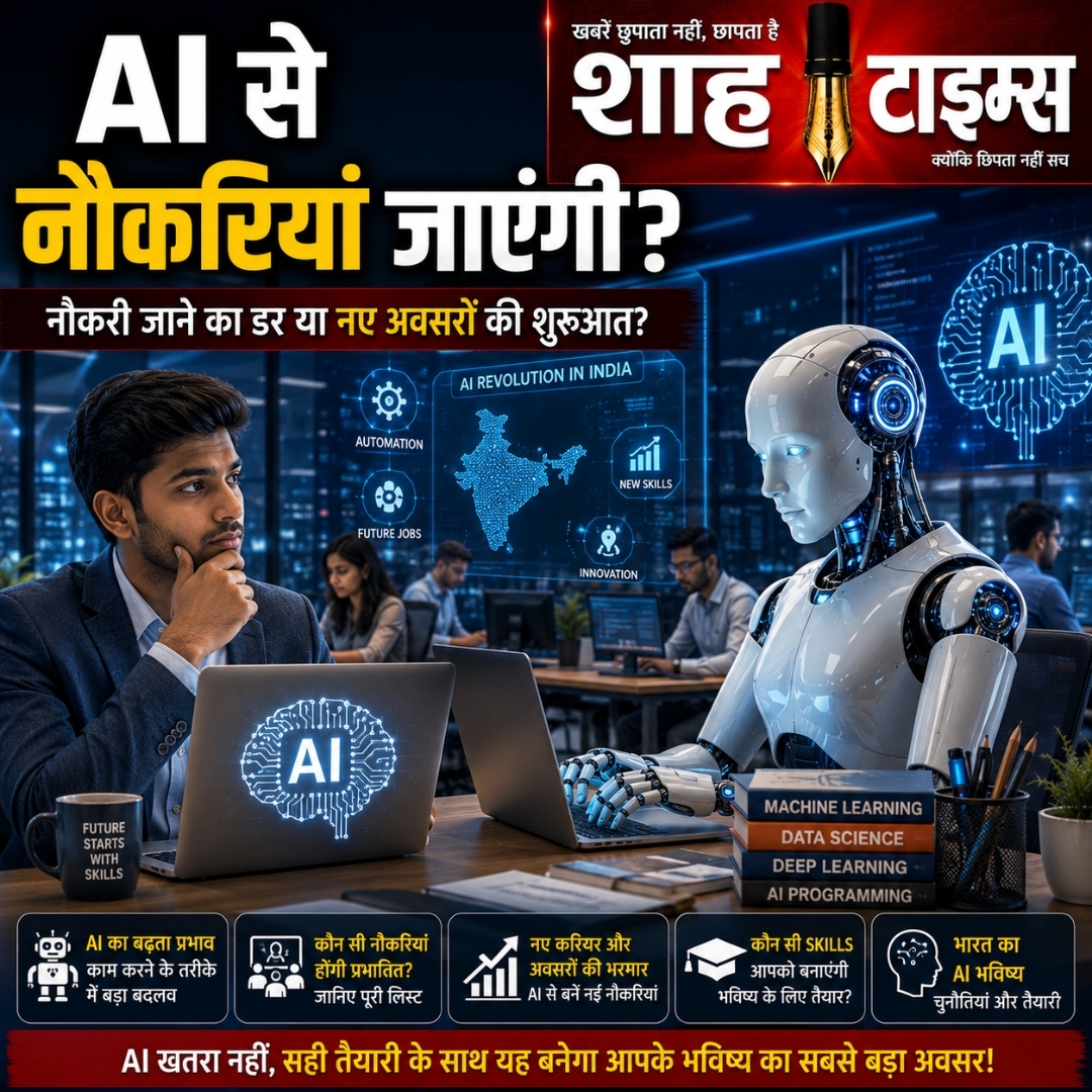 AI vs Jobs in India 2026: क्या Artificial Intelligence रोजगार छीन रहा है या नए अवसरों का रास्ता खोल रहा है?