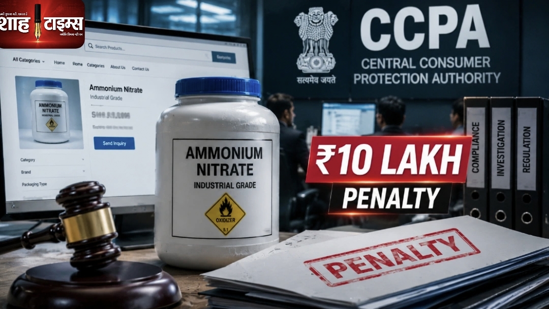 ऑनलाइन अमोनियम नाइट्रेट बिक्री पर CCPA सख्त, Dial4Trade पर ₹10 लाख जुर्माना