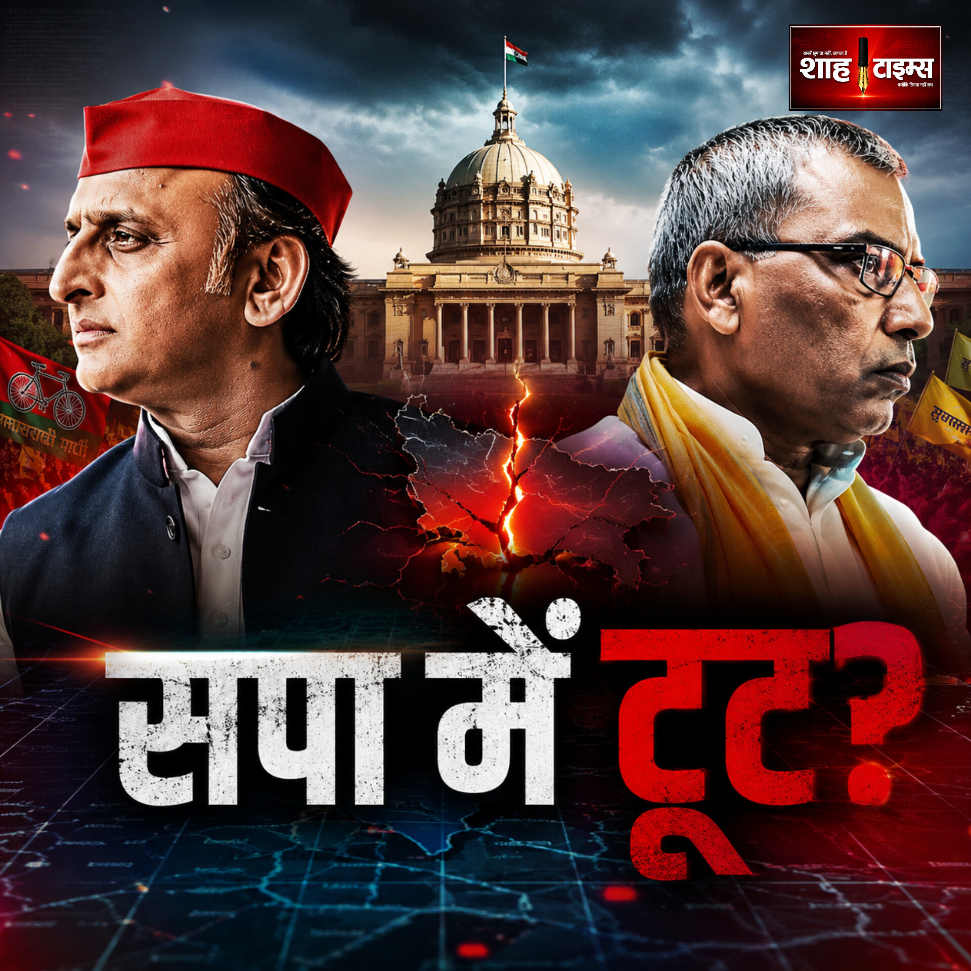 सपा में टूट या सियासी नैरेटिव? ओपी राजभर के दावे से यूपी में हलचल