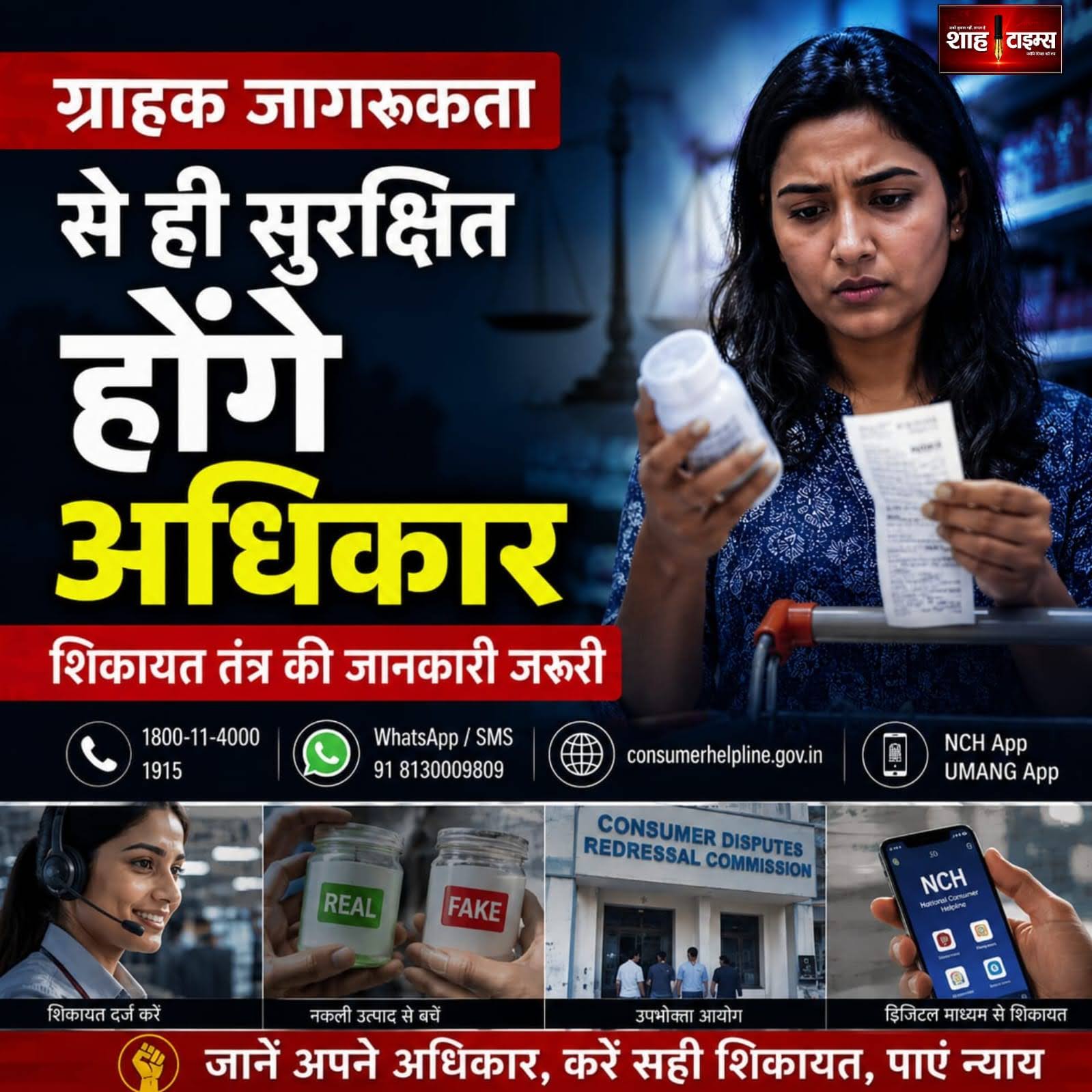 उपभोक्ता जागरूकता से ही सुरक्षित होंगे अधिकार, शिकायत तंत्र की जानकारी जरूरी