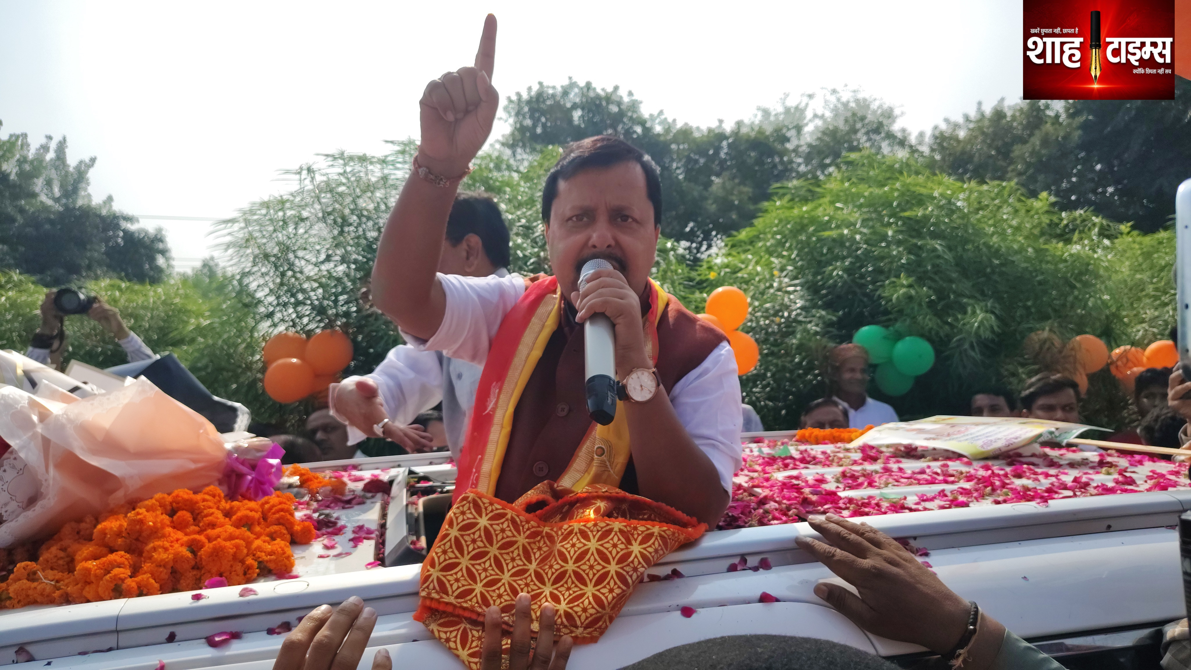 मुज़फ़्फ़रनगर में नितिन नबीन का स्वागत, कार्यकर्ताओं के उत्साह को बताया 2027 के आगाज का संदेश
