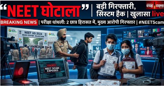 री-NEET सॉल्वर गैंग का भंडाफोड़, 60 लाख में होती थी डील, MBBS छात्र शामिल