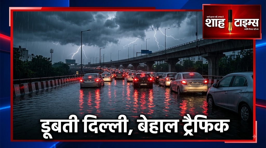 दिल्ली में भारी बारिश: अर्बन इंफ्रास्ट्रक्चर की नाकामी और बेहाल ट्रैफिक व्यवस्था