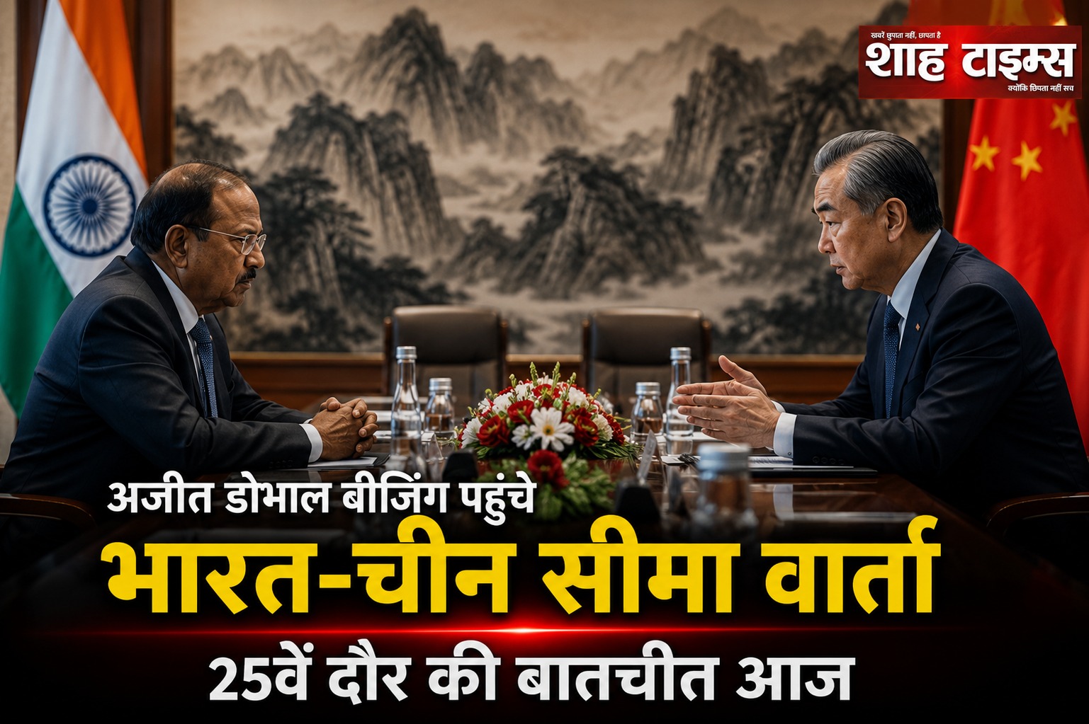 भारत-चीन सीमा वार्ता के लिए बीजिंग पहुंचे अजीत डोभाल, 25वें दौर में स्थिरता पर फोकस