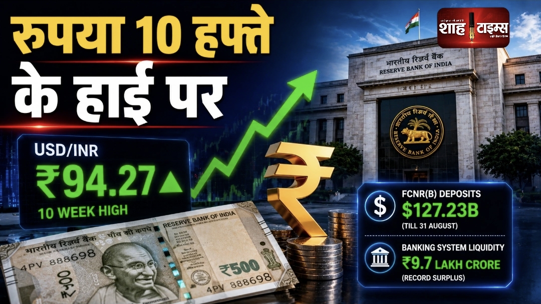 रुपया 10 हफ्ते के हाई पर, RBI की $127 अरब योजना से सहारा