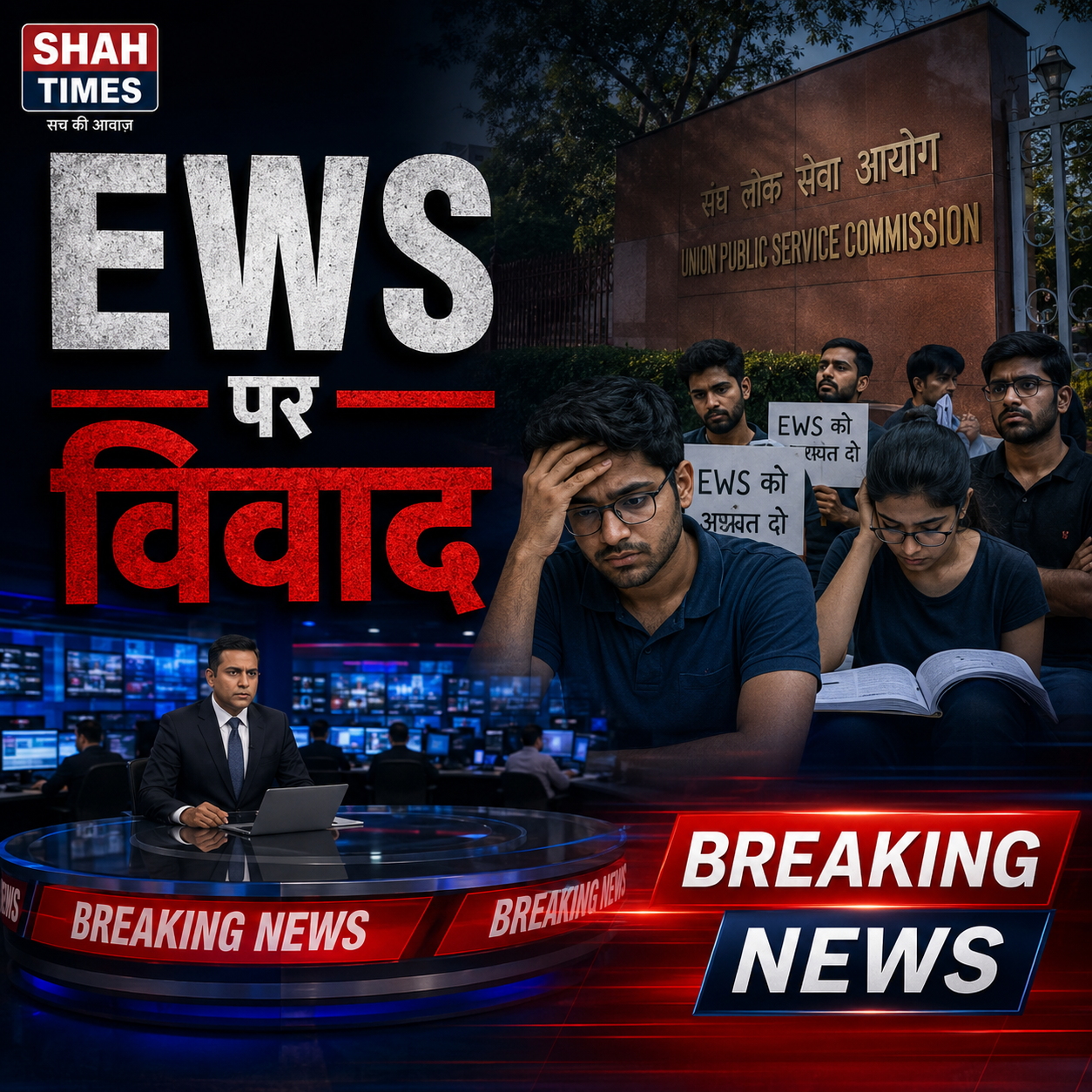 EWS कोटे पर सवाल: UPSC चयन सूची में ‘अमीर’ पृष्ठभूमि के उम्मीदवार