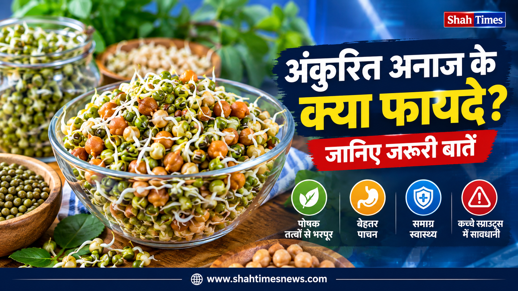 अंकुरित अनाज को डाइट में शामिल करने के क्या फायदे हैं? जानिए पोषण से जुड़ी जरूरी बातें