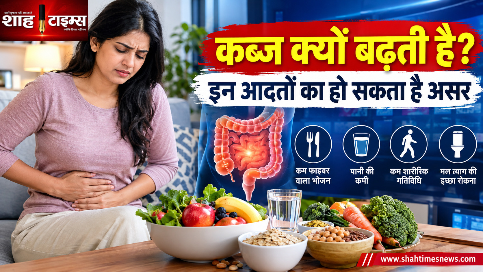 कब्ज की समस्या क्यों बढ़ती है? रोजमर्रा की इन आदतों का हो सकता है असर