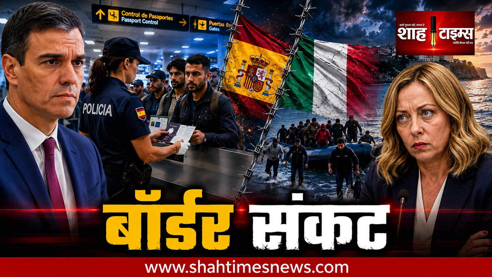 माइग्रेंट विवाद से स्पेन-इटली आमने-सामने