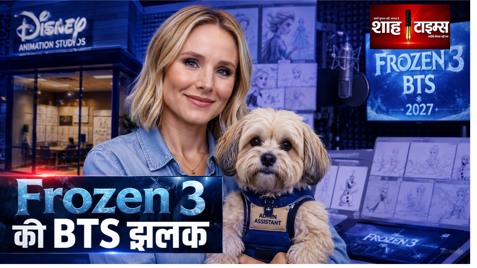 क्रिस्टन बेल ने Frozen 3 की BTS झलक साझा की