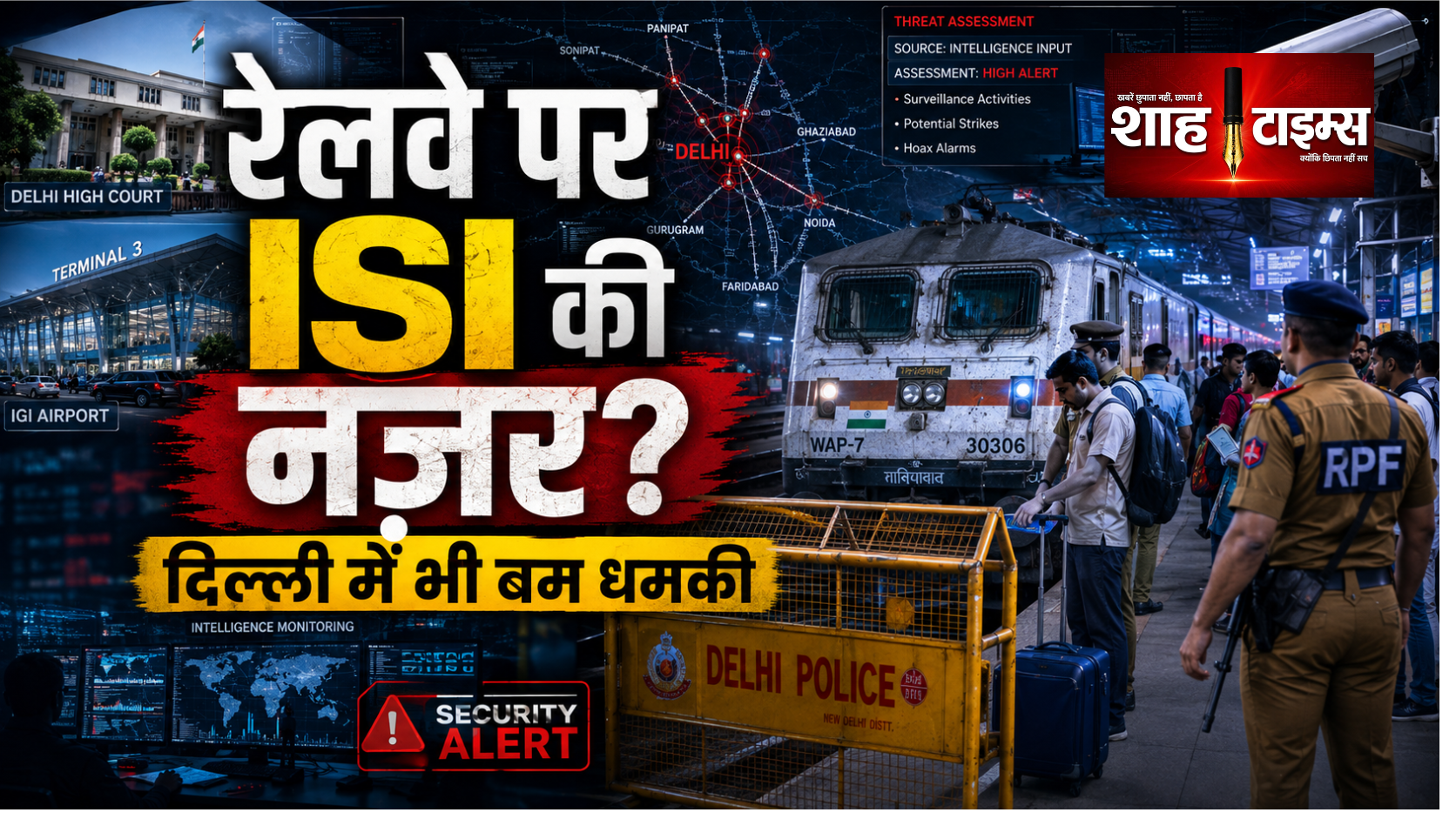 स्वतंत्रता दिवस से पहले रेलवे पर ISI का खतरा, सुरक्षा एजेंसियां अलर्ट