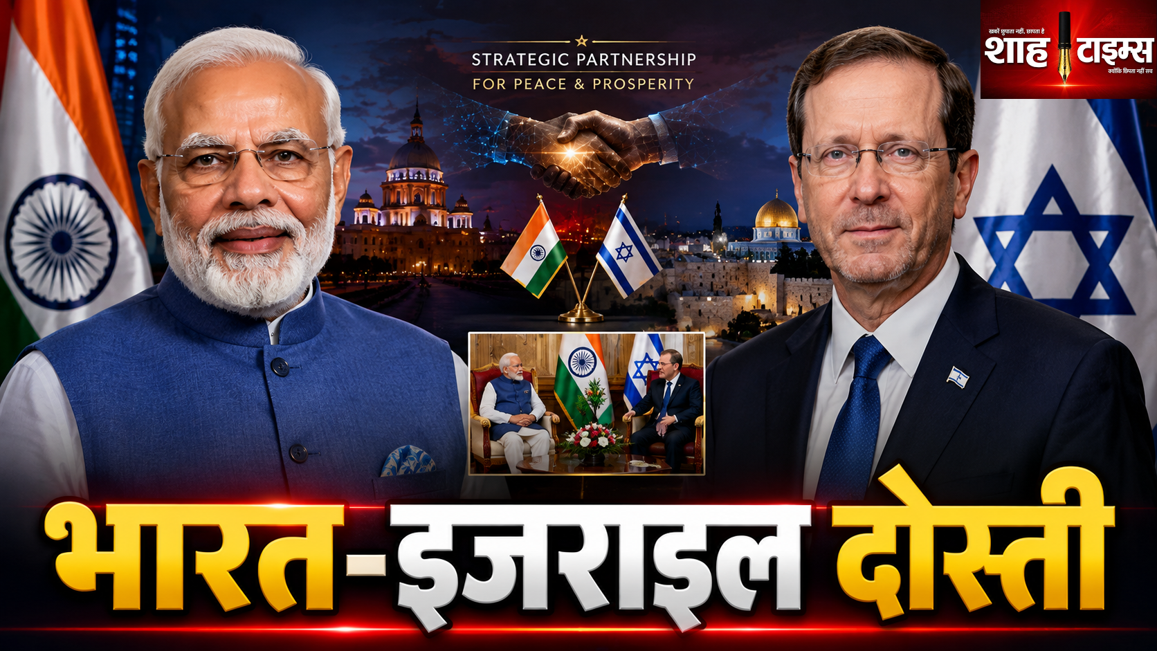 पीएम मोदी ने इजराइली राष्ट्रपति को दिया जवाब, कहा भारत दोस्ती को देता है अहमियत