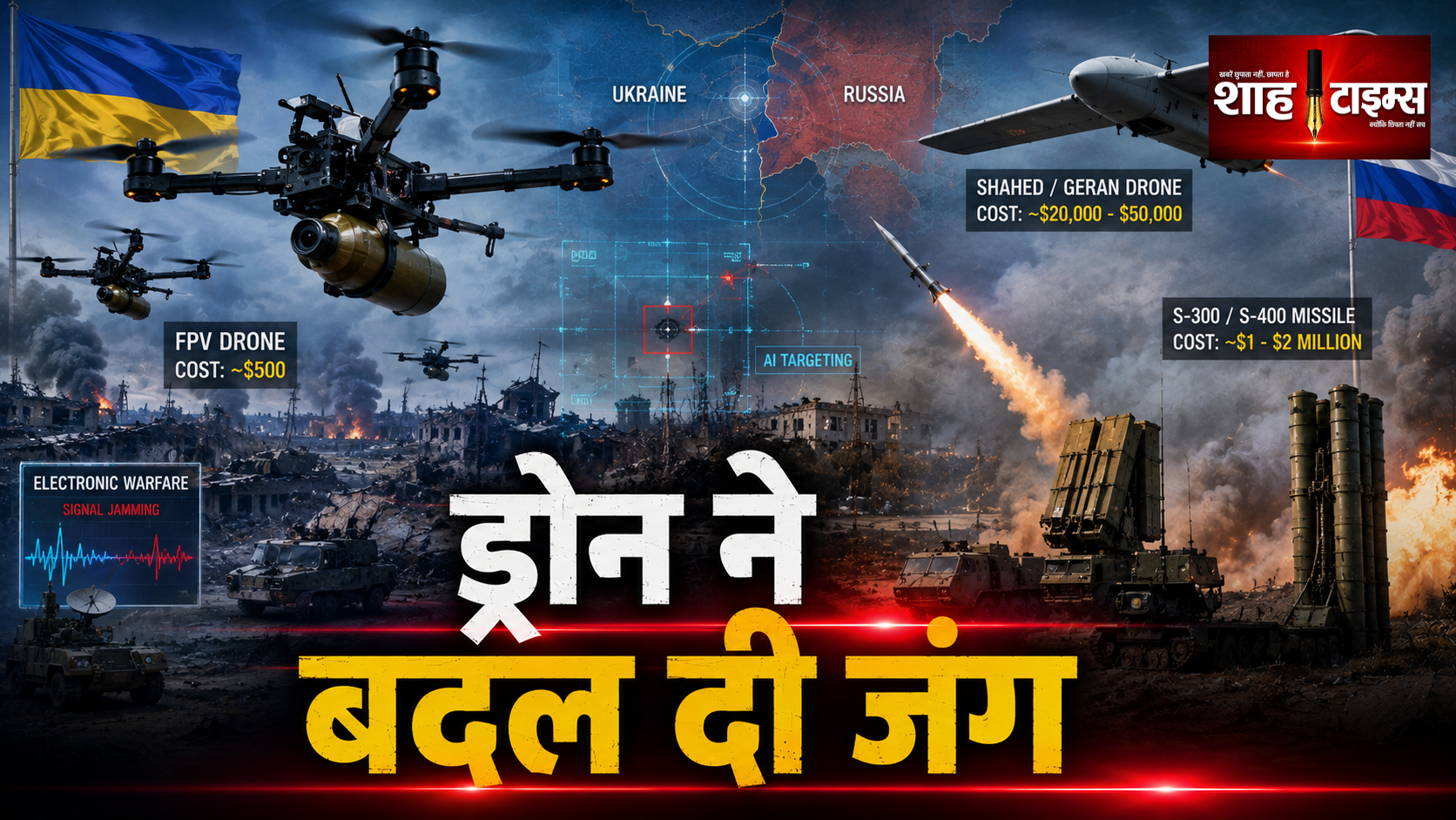 ड्रोन युद्ध ने बदली रूस-यूक्रेन की जंग की रणनीति