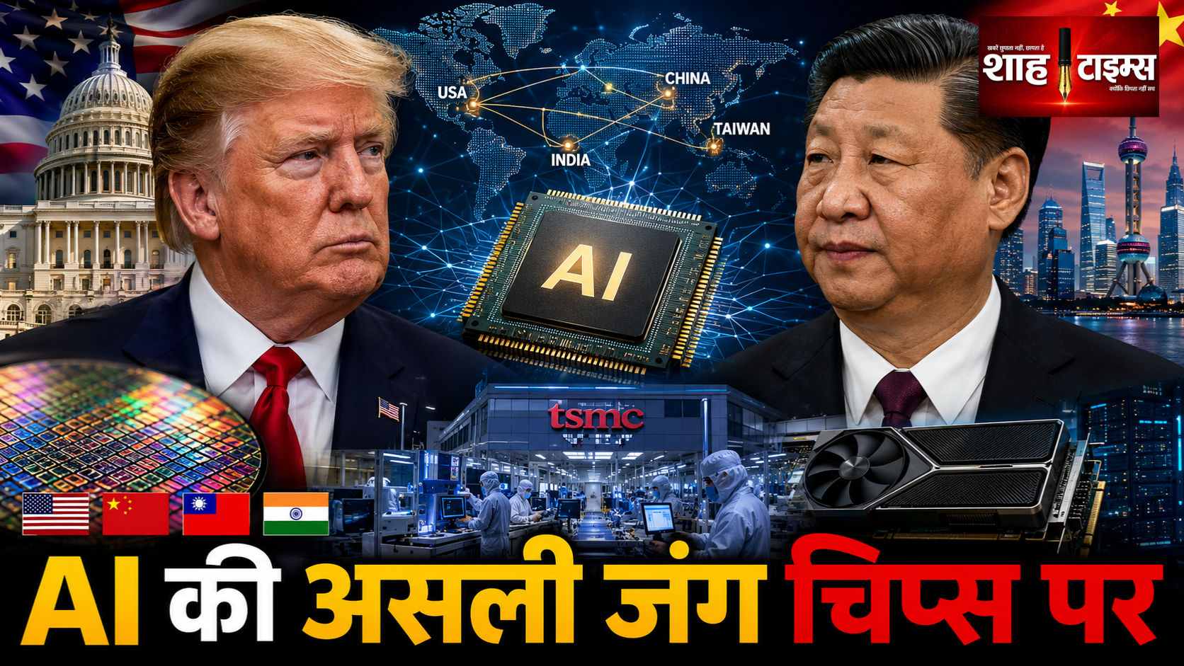 AI की जंग में अमेरिका-चीन की असली लड़ाई चिप्स पर