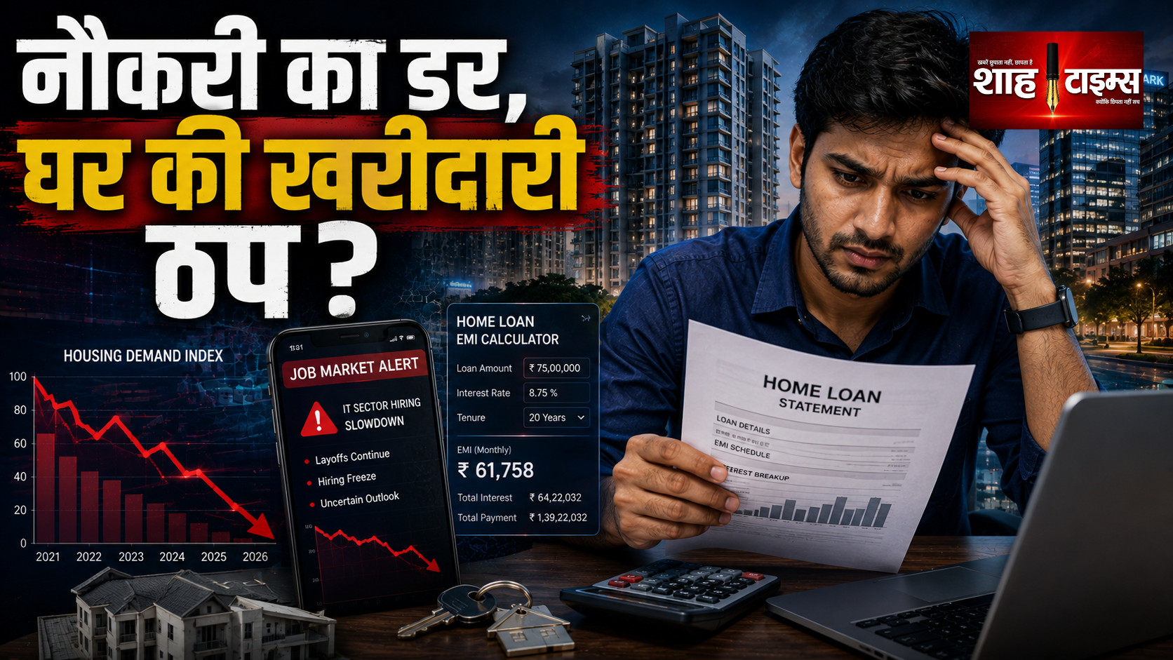 नौकरी जाने के डर से घर खरीदने से पीछे हट रहे IT कर्मचारी