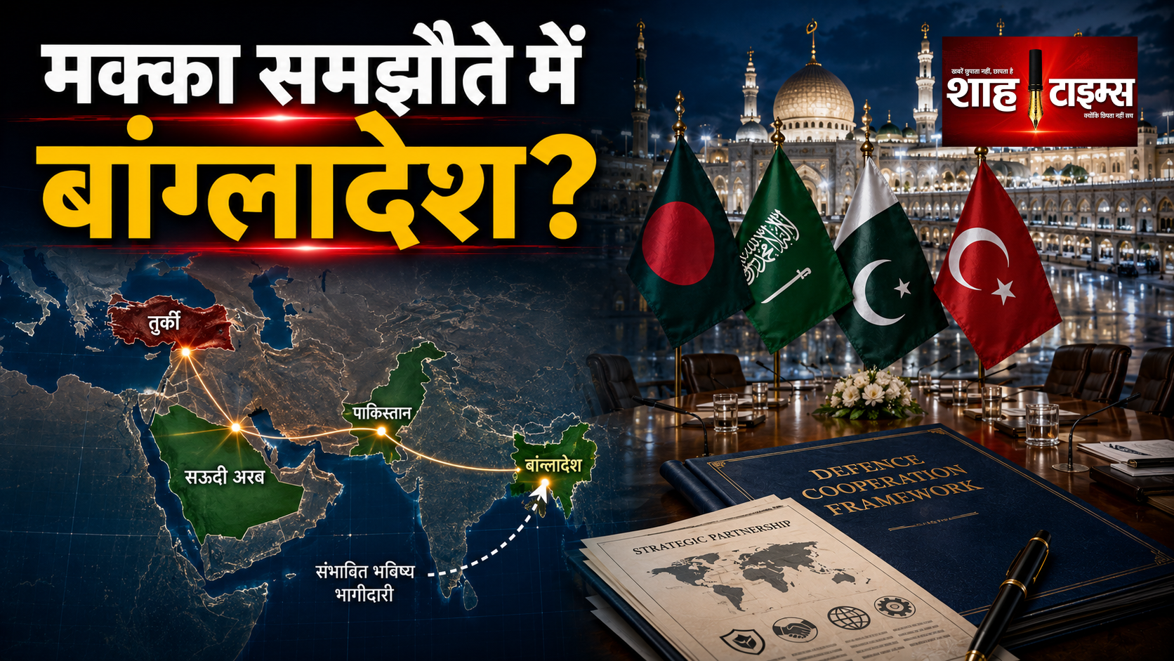 बांग्लादेश ने मक्का समझौते में शामिल होने के संकेत दिए