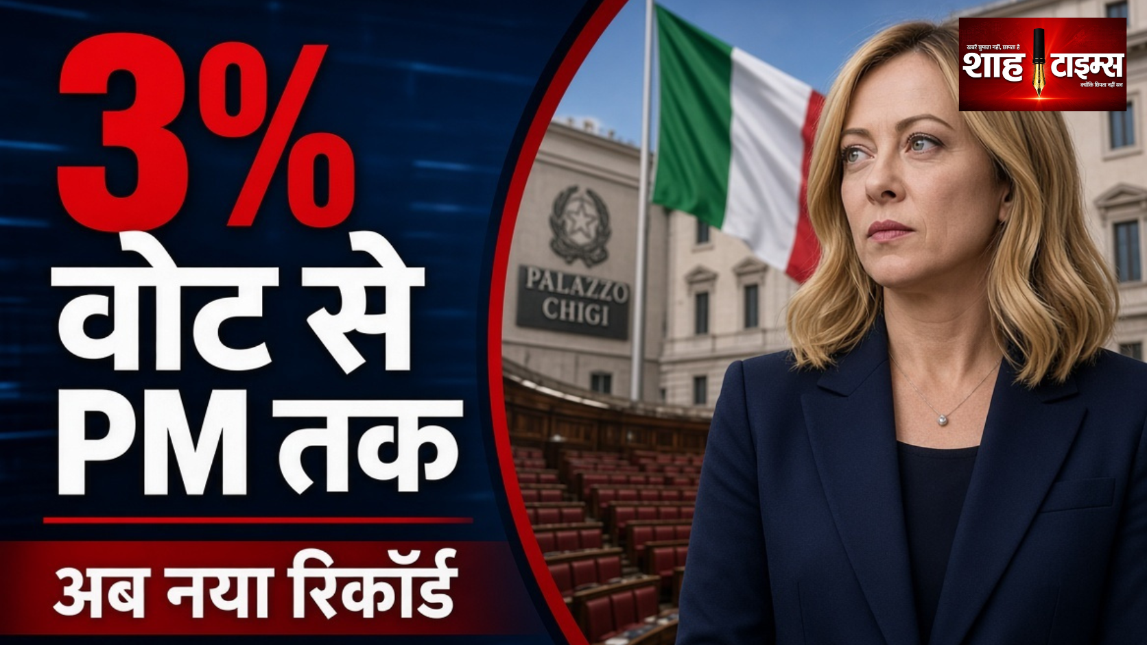 3% वोट से PM तक, मेलोनी सितंबर में बनाएंगी नया रिकॉर्ड