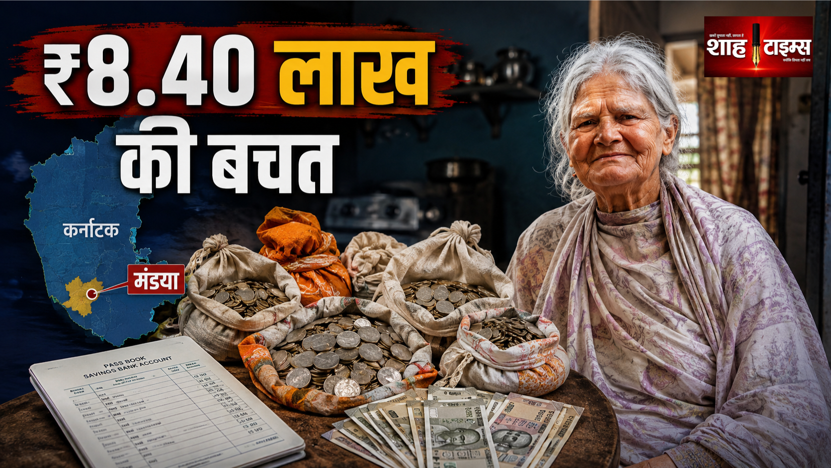 भिखारी महिला की मौत के बाद मिला ₹8.40 लाख का खजाना