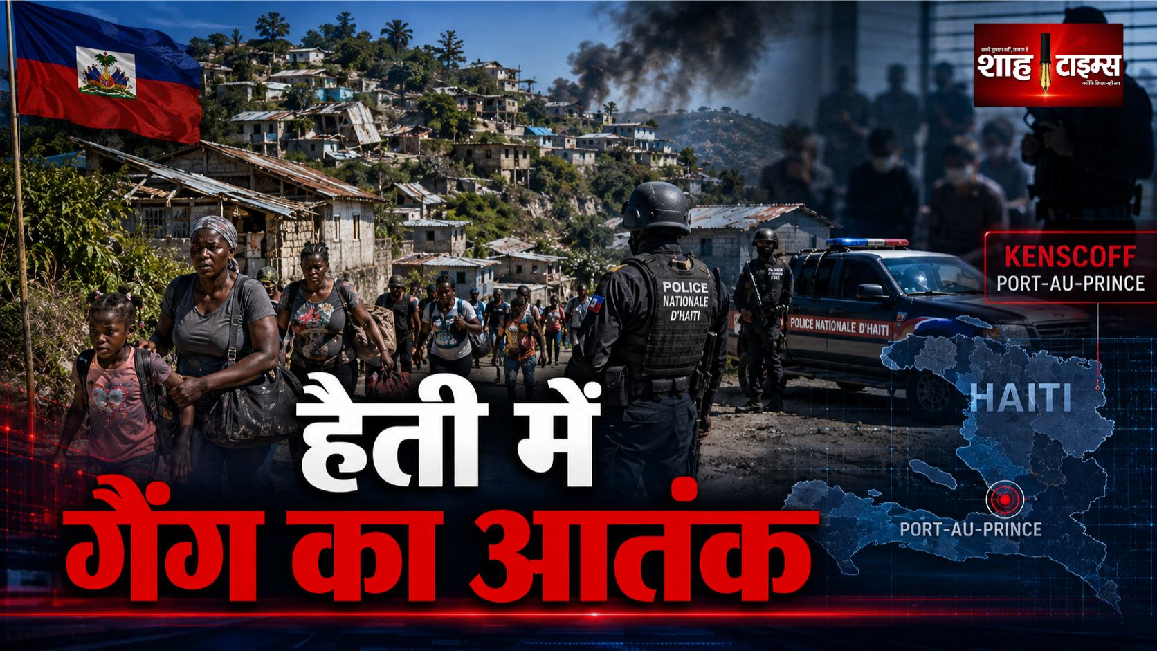 हैती में गैंग का कहर, 47 की मौत, 50 से ज्यादा अगवा