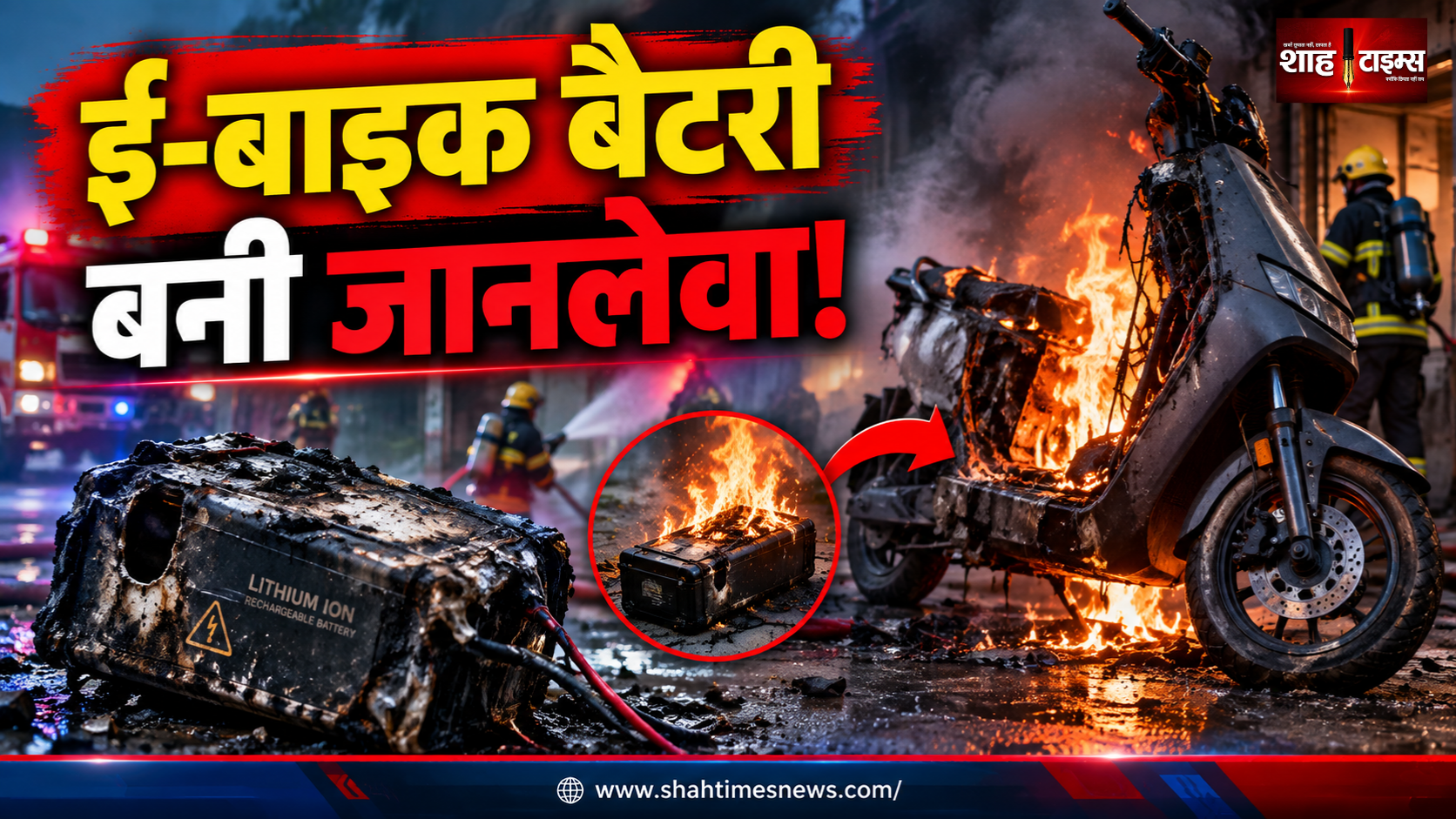 ई-बाइक और ई-स्कूटर की बैटरी बनी जानलेवा, 18 लोगों की मौत और करीब 700 घायल