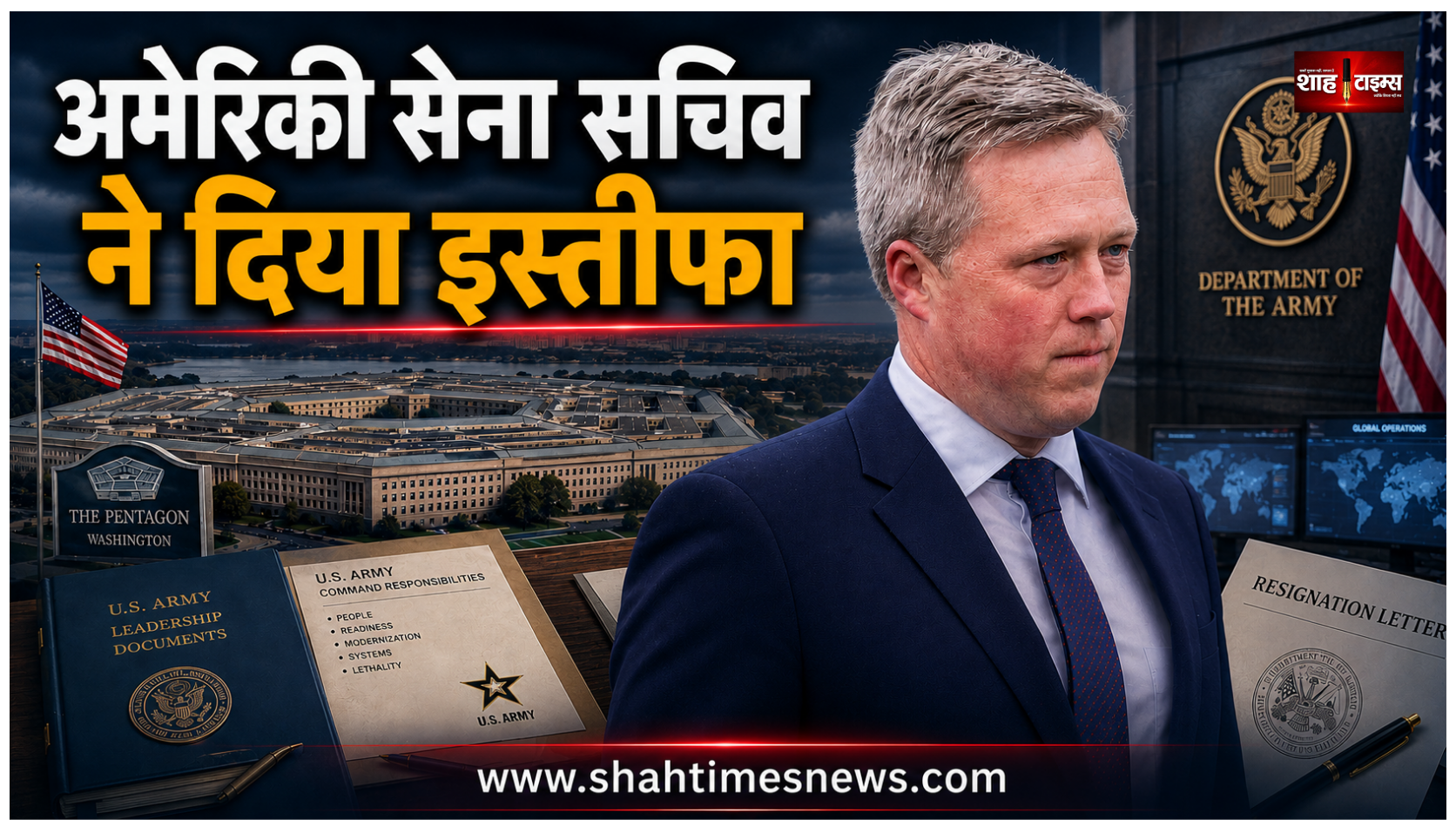 अमेरिकी सेना में बड़ा उलटफेर, डैन ड्रिस्कॉल का इस्तीफा, हेगसेथ से महीनों से था तनाव