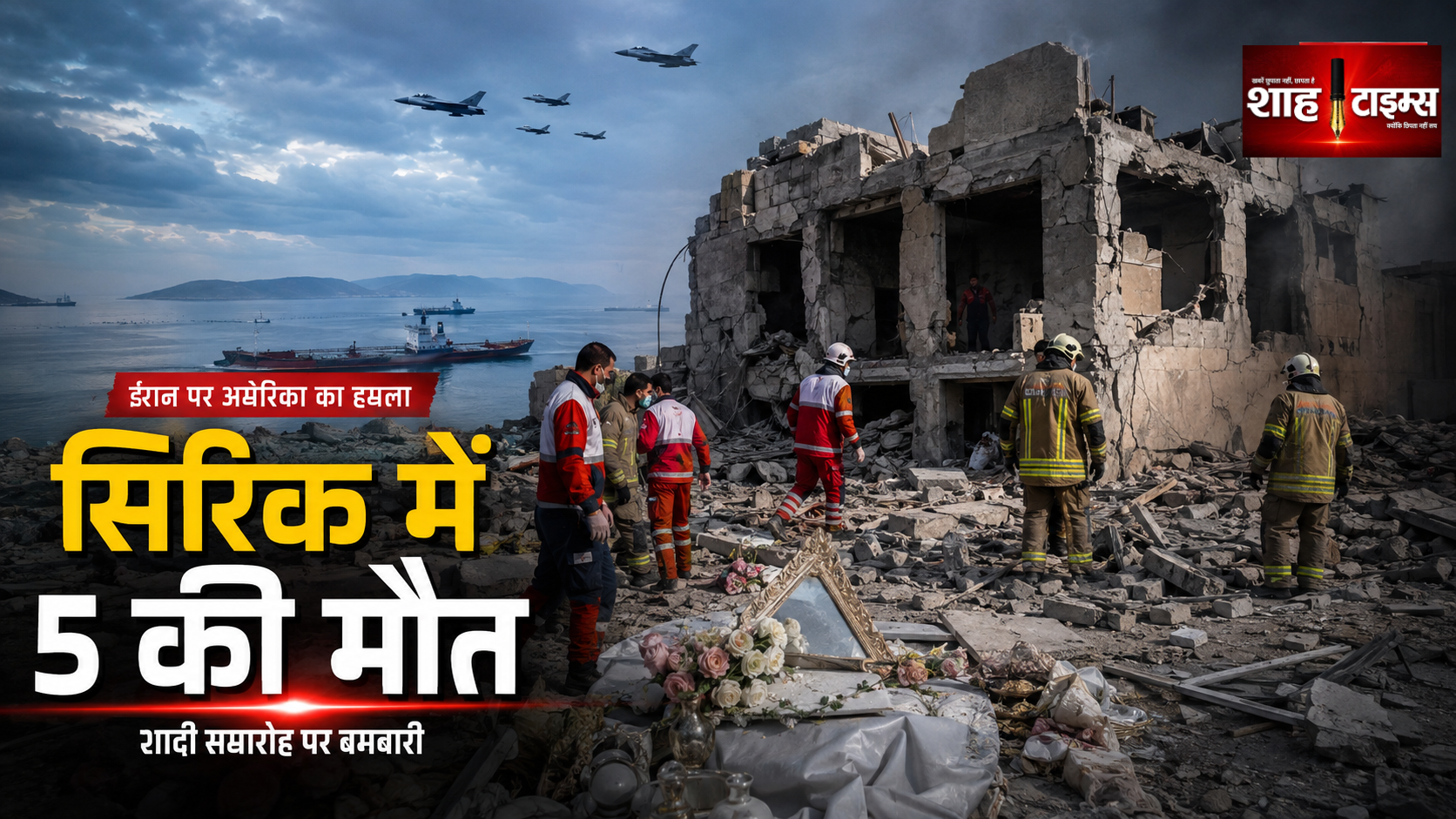ईरान का दावा, सिरिक में शादी समारोह के पास अमेरिकी हमले में 5 की मौत