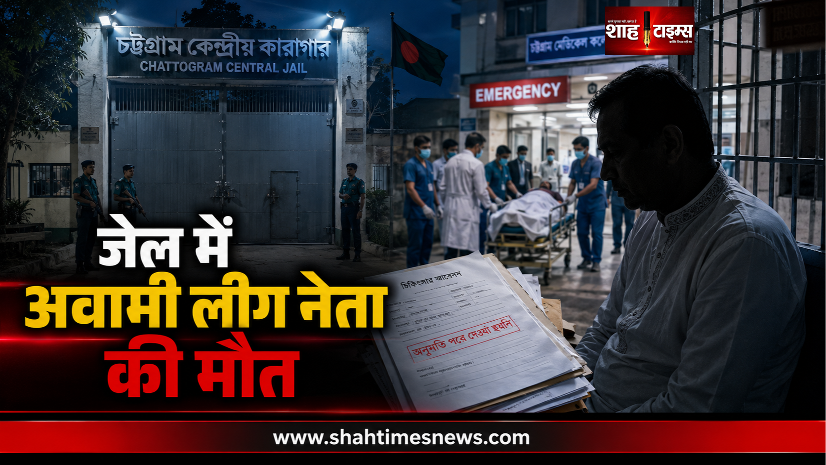 बांग्लादेश की जेल में अवामी लीग नेता की मौत, पार्टी ने लगाया यातना का आरोप