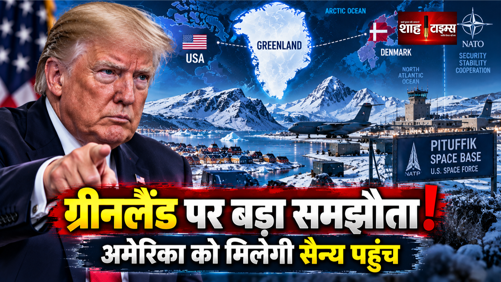 ग्रीनलैंड पर कब्ज़े की धमकियों के बाद अमेरिका-डेनमार्क में समझौता, बढ़ेगी अमेरिकी सैन्य मौजूदगी
