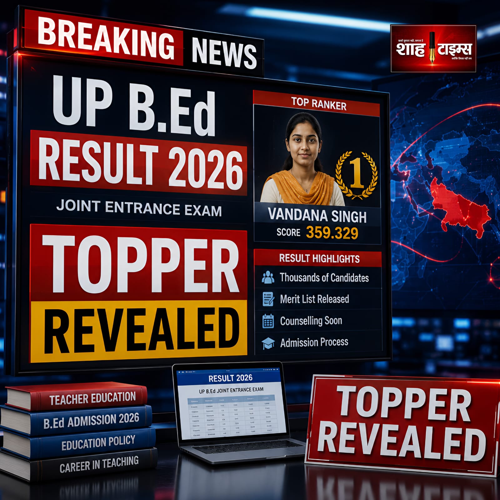 UP B.Ed 2026 रिजल्ट आया, लेकिन लाखों अभ्यर्थियों के सामने बड़ा सवाल