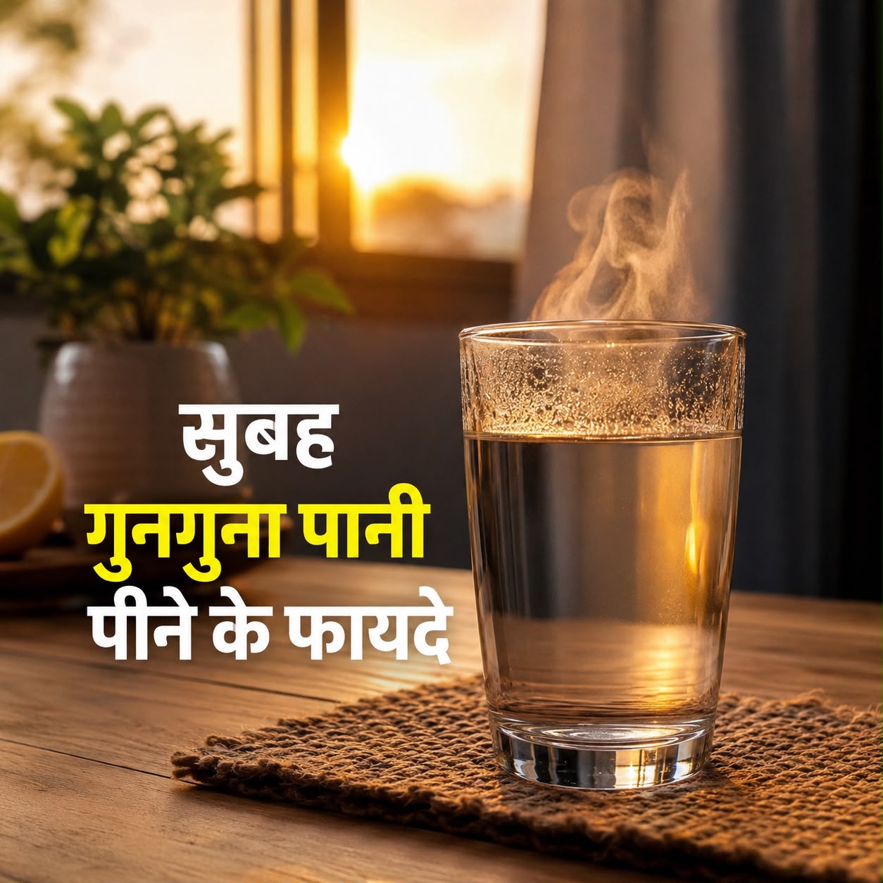 सुबह गुनगुना पानी पीने के फायदे: क्या सच में सेहत के लिए है फायदेमंद?