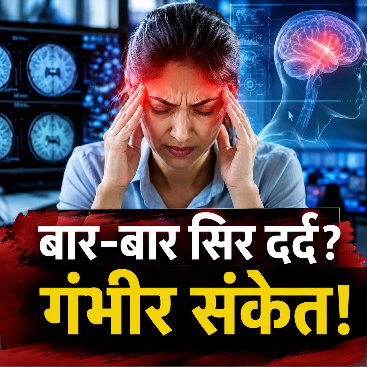 बार-बार सिर दर्द को न करें नज़रअंदाज़, इन बीमारियों का हो सकता है संकेत