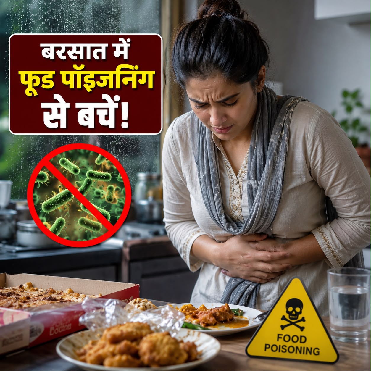 बरसात में फूड पॉइजनिंग से कैसे बचें? जानिए आसान और असरदार उपाय