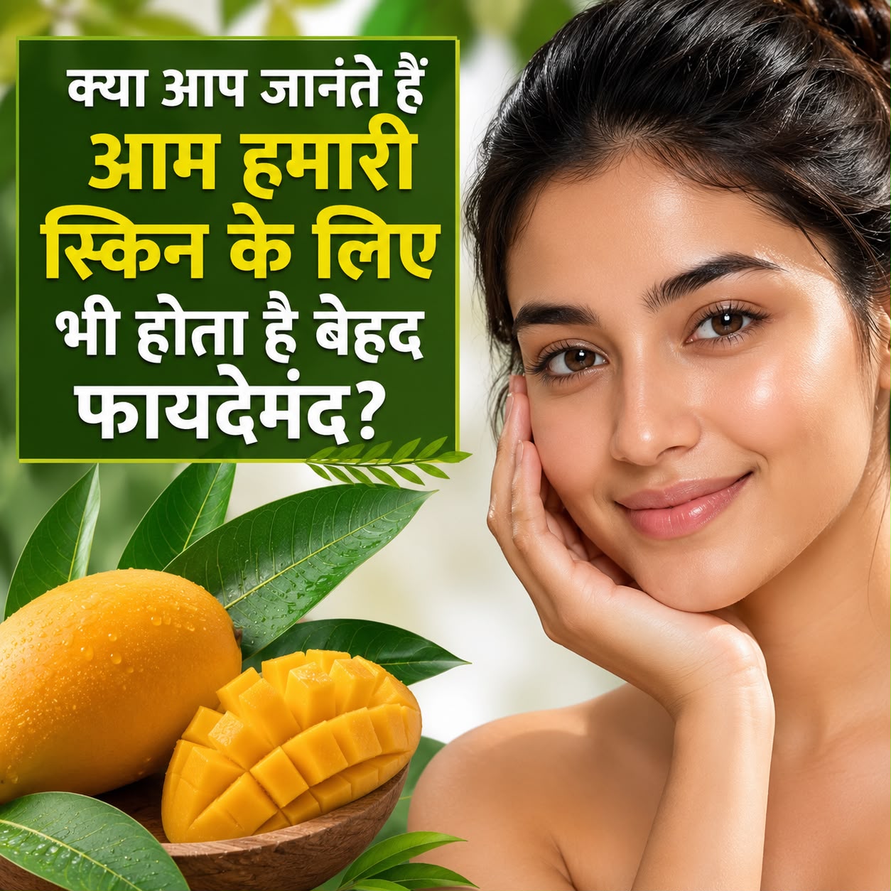 क्या आप जानते हैं? आम सिर्फ स्वाद ही नहीं, त्वचा के लिए भी है बेहद फायदेमंद