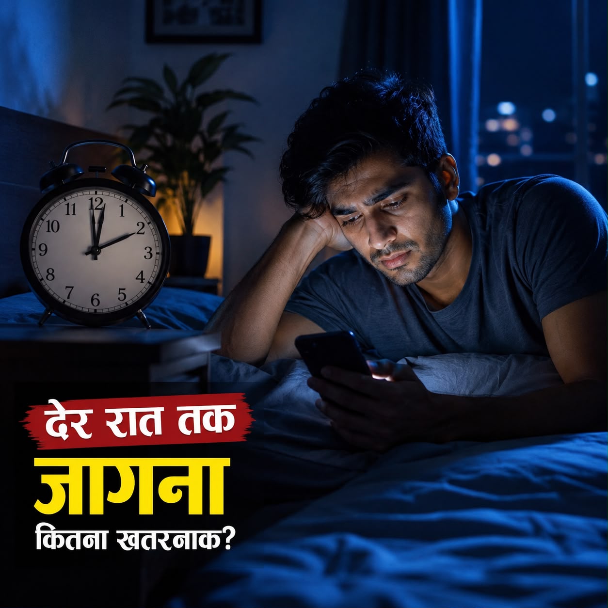 देर रात तक जागना पड़ सकता है भारी, सेहत पर दिख सकते हैं ये असर