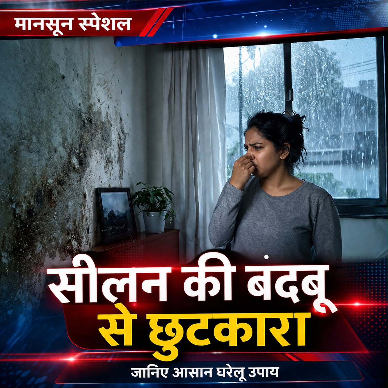 बरसात में घर की सीलन की बदबू से परेशान? अपनाएं ये घरेलू उपाय?