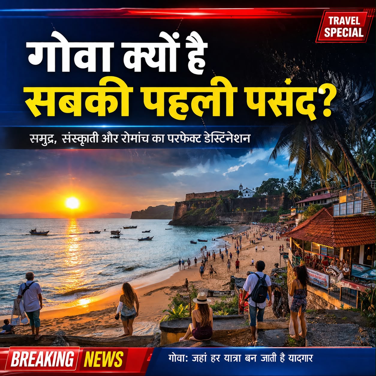 गोवा पर्यटन: क्यों देश-विदेश के यात्रियों की पहली पसंद बना यह राज्य?