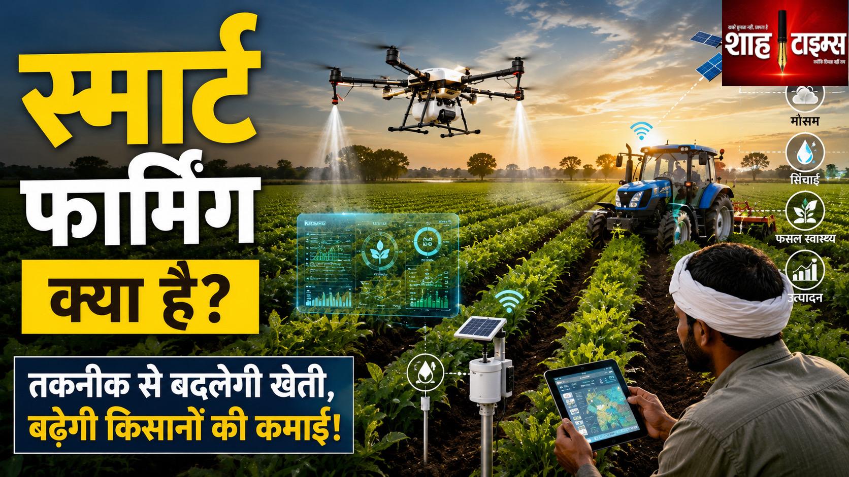 स्मार्ट फार्मिंग क्या है? जानिए कैसे बदल रही है किसानों की खेती और कमाई