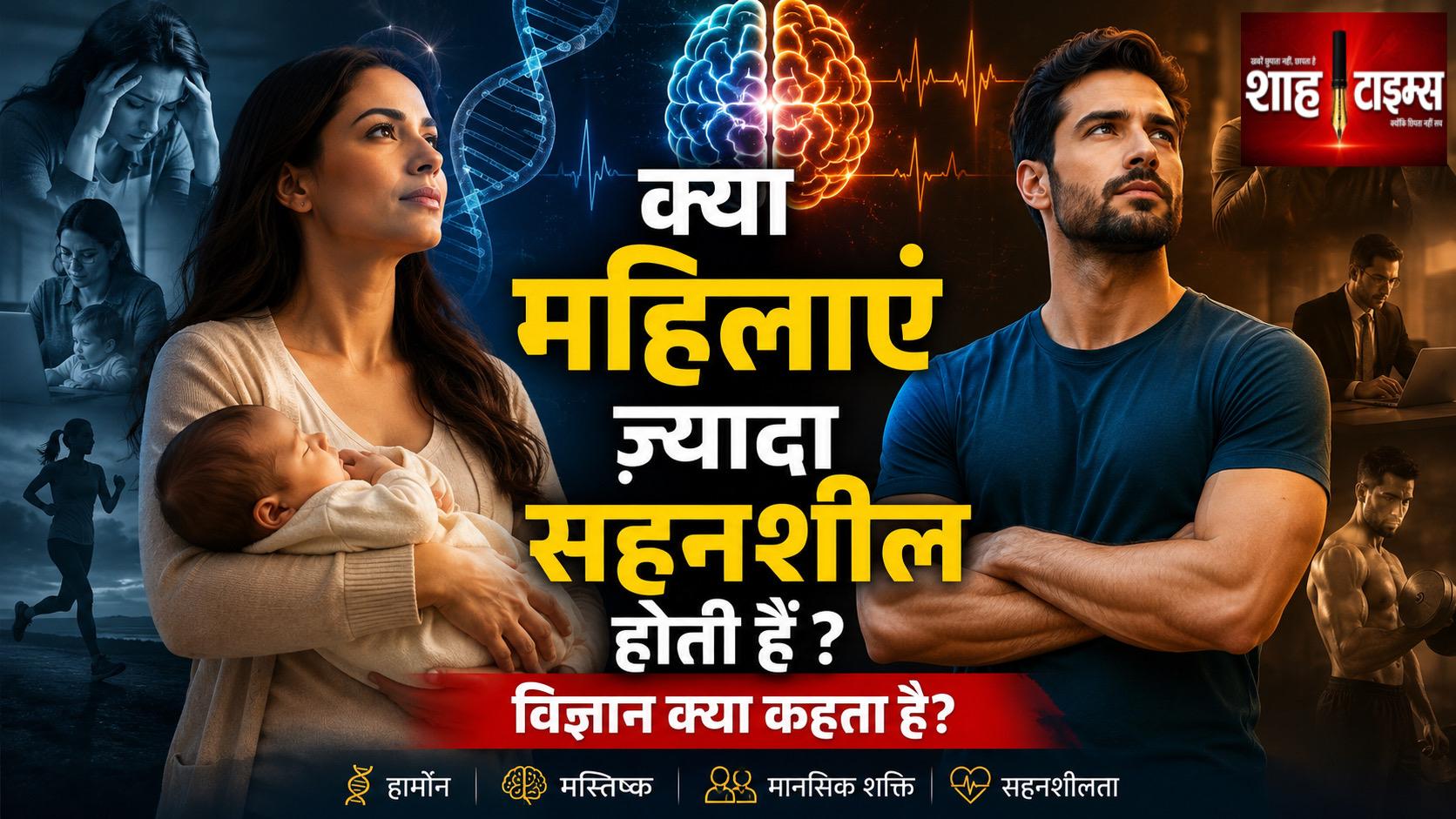 क्या पुरुषों से ज़्यादा सहनशील होती हैं महिलाएं? विज्ञान क्या कहता है