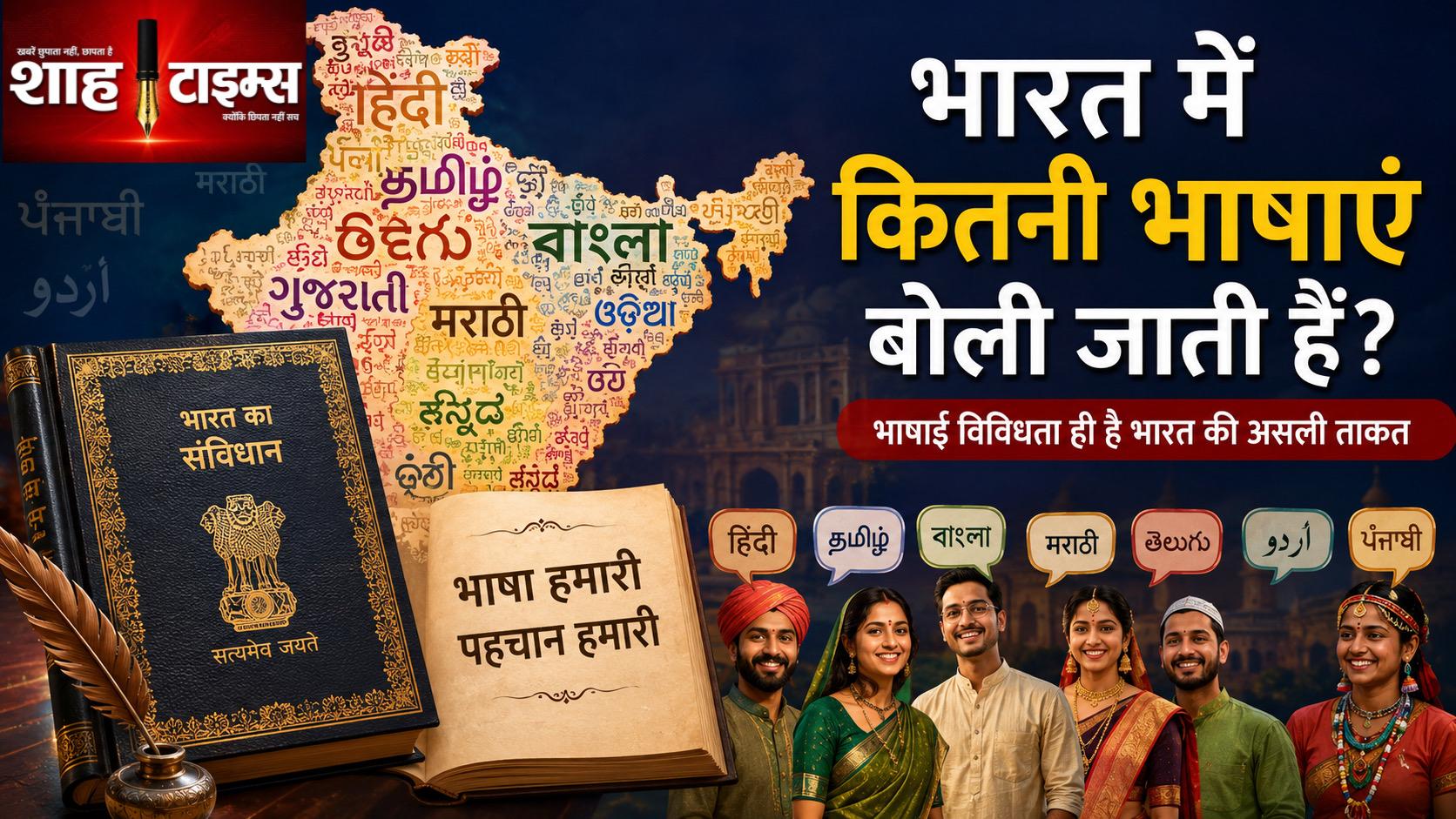भारत में कितनी भाषाएं बोली जाती हैं? जानिए भाषाई विविधता का इतिहास