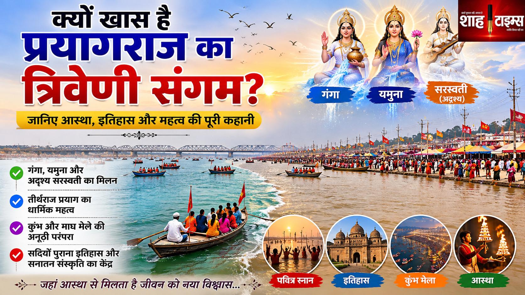 क्यों खास है प्रयागराज का त्रिवेणी संगम, जानिए पूरी कहानी