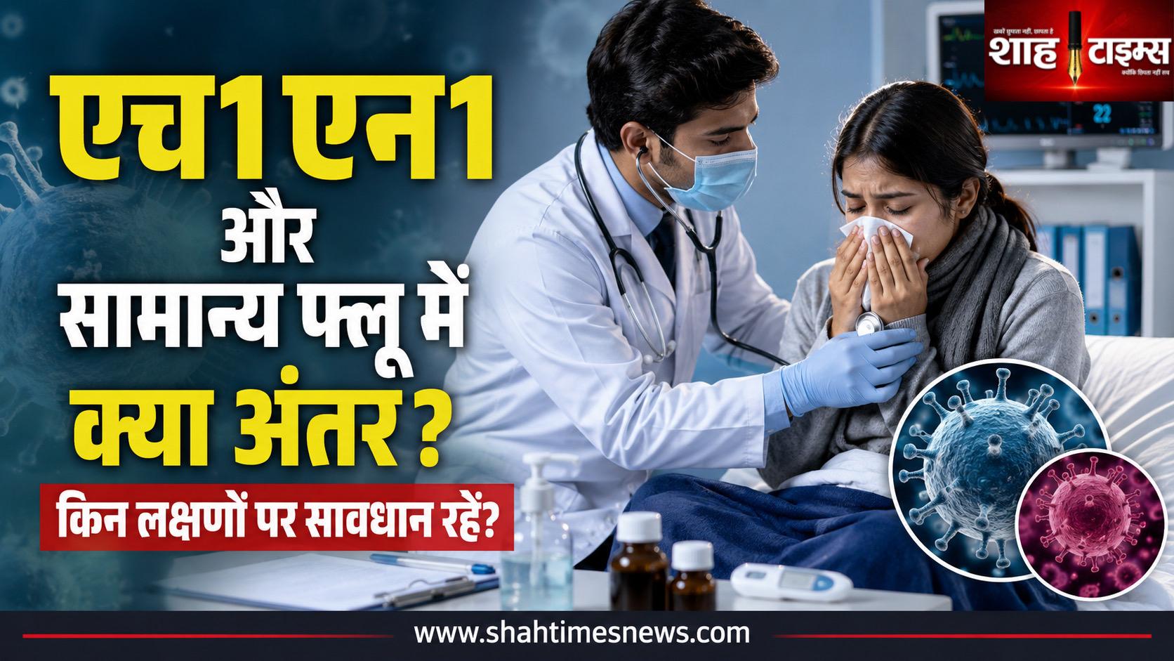 एच1एन1 और सामान्य फ्लू में क्या अंतर है? किन लक्षणों पर सावधान होना चाहिए?