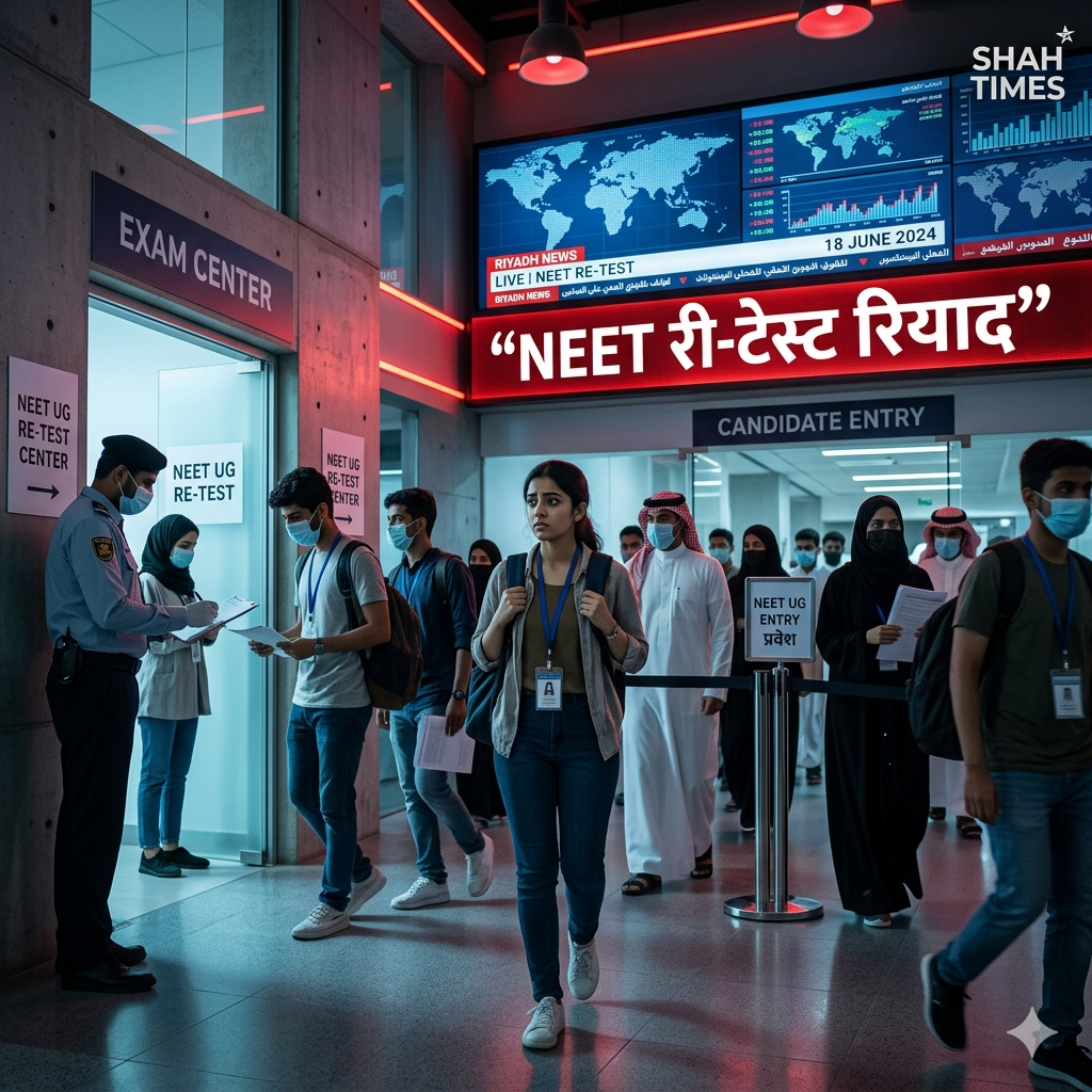 NEET री-टेस्ट 2026: रियाद सेंटर की पुष्टि, एंट्री नियम सख्त