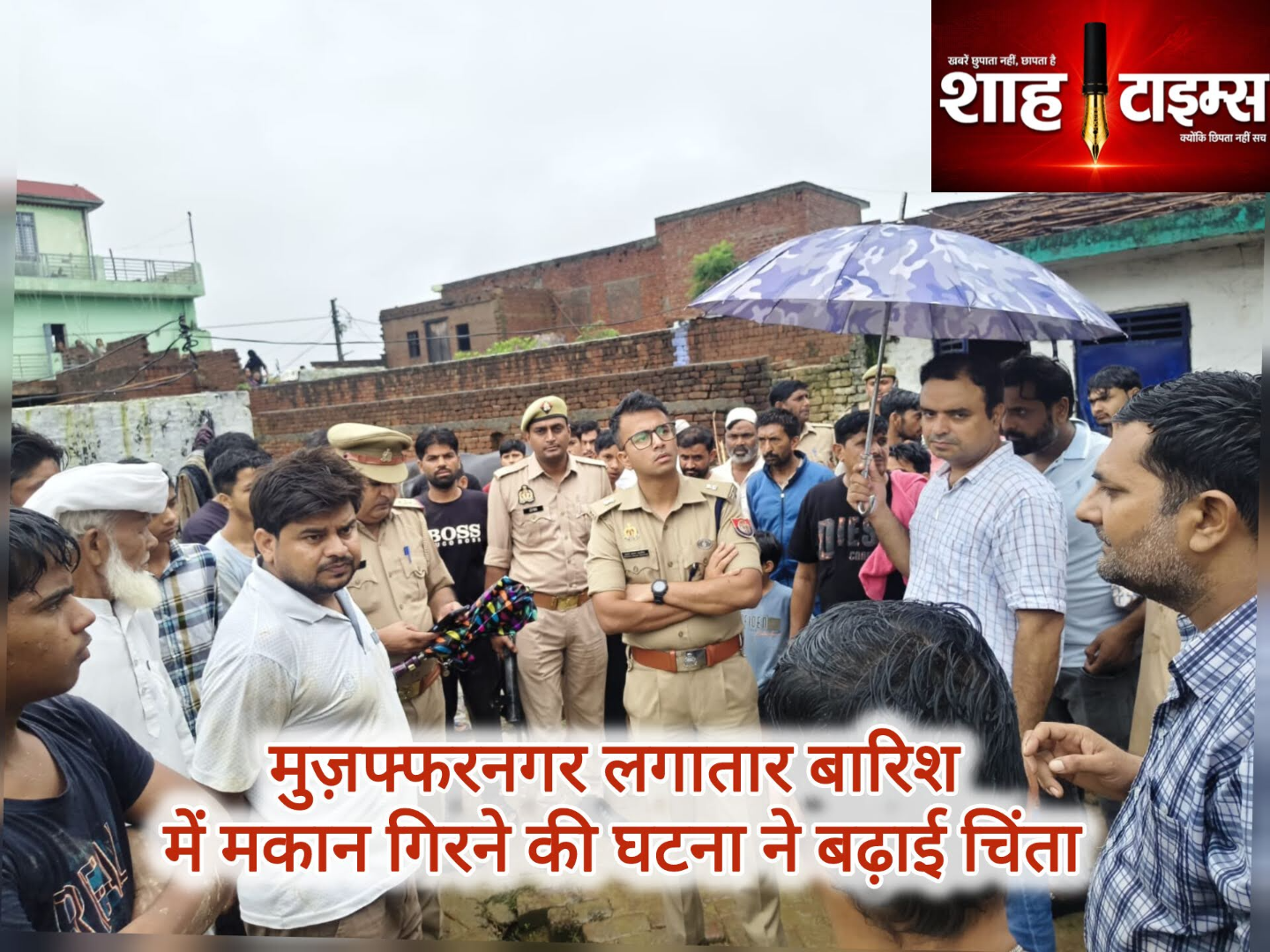 मुजफ्फरनगर में अवैध संबंधों के शक में हत्या, मुठभेड़ में मुख्य आरोपी गिरफ्तार