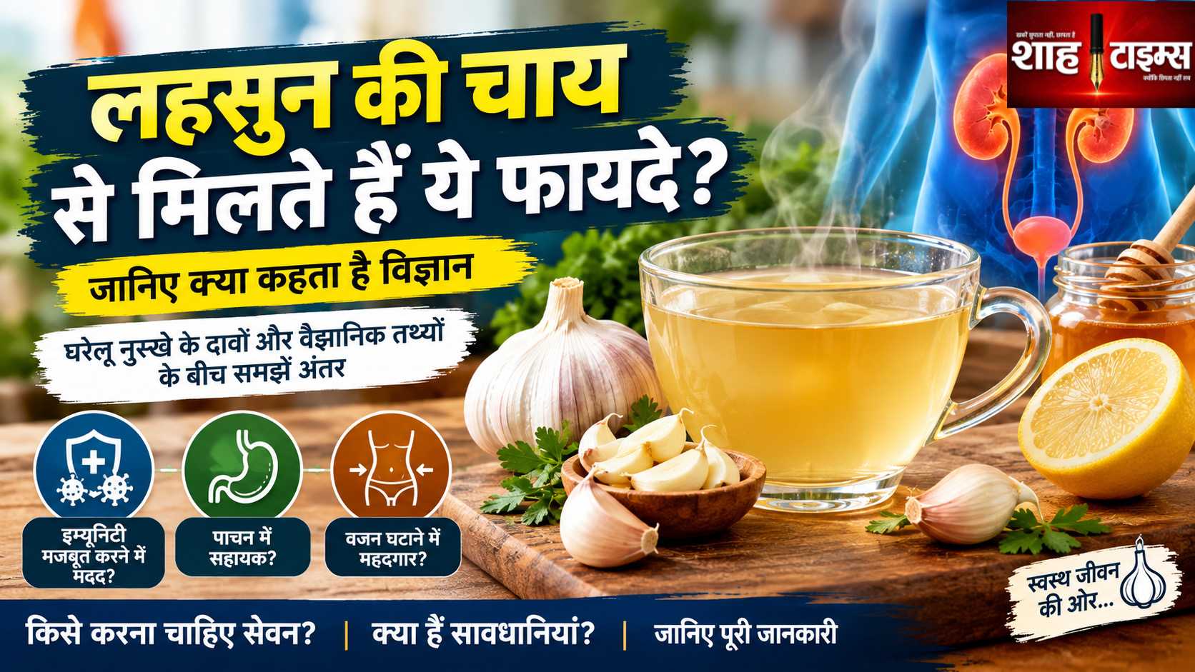 लहसुन की चाय पीने से क्या सच में मिलते हैं फायदे? जानिए क्या कहता है विज्ञान