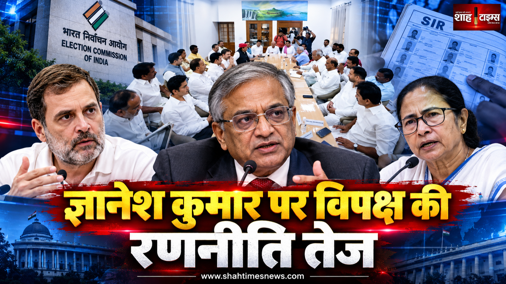ज्ञानेश कुमार को लेकर विपक्ष की रणनीति तेज, INDIA गठबंधन में मतभेद के दावे पर क्या है हकीकत?