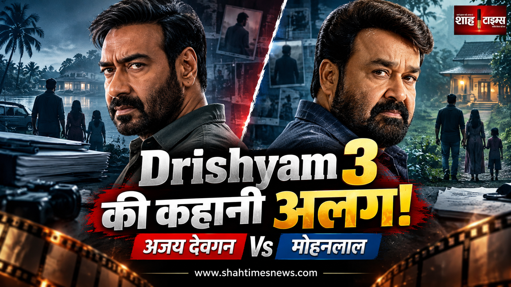 Drishyam 3: अजय देवगन Vs मोहनलाल, विजय सालगांवकर और जॉर्जकुट्टी की कहानी अब अलग राह पर