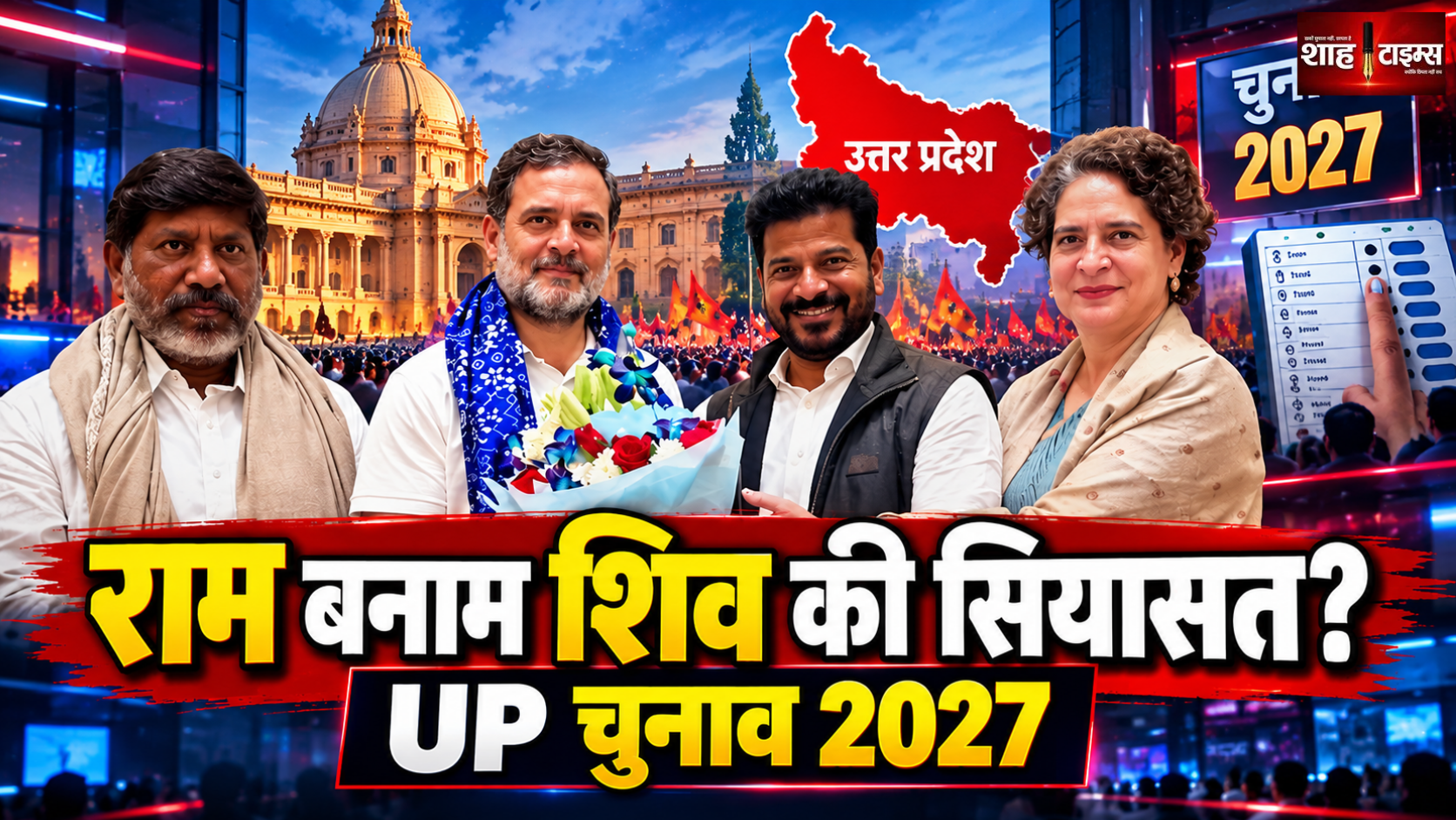 UP Chunav 2027: ‘जय श्री राम’ के मुकाबले ‘हर हर महादेव’? रेवंत रेड्डी के बयान से कांग्रेस की रणनीति पर बहस
