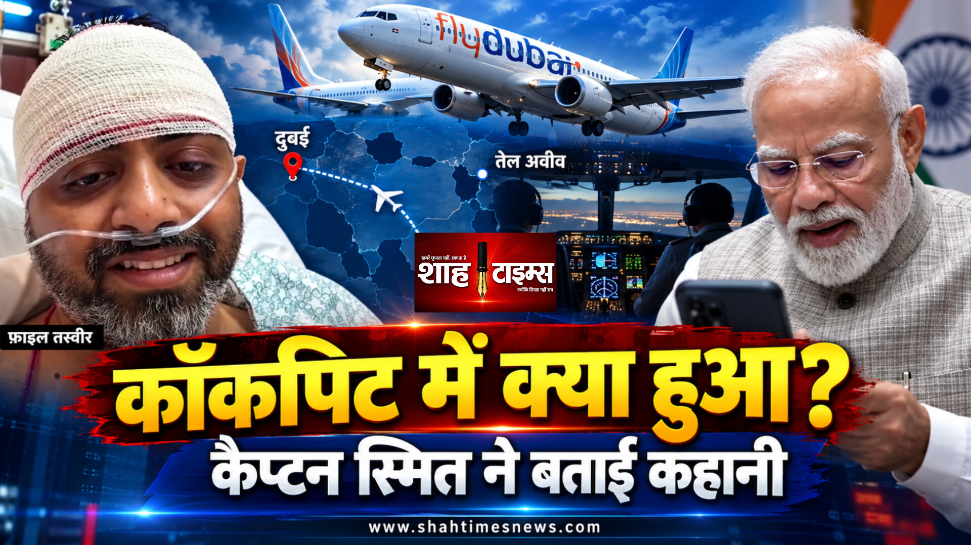 घायल कैप्टन स्मित मच्छार से मोदी की वीडियो कॉल, कॉकपिट क्राइसिस की कहानी खुद पायलट ने बताई