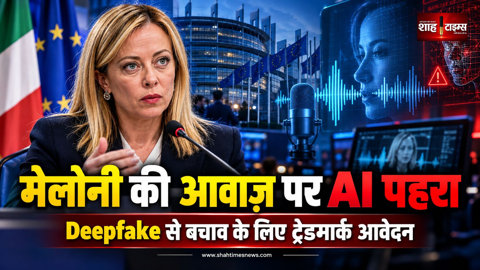 जियोर्जिया मेलोनी ने AI से आवाज़ की सुरक्षा के लिए उठाया कानूनी कदम